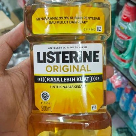 LISTERINE Original Antiseptic Mouth Wash 500ml