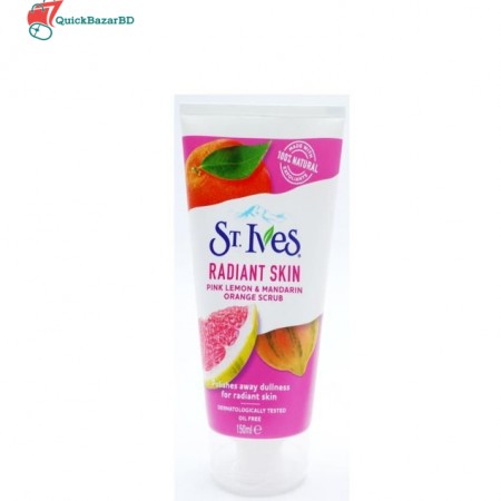 St. Ives Radiant Skin Pink Lemon & Mandarin Orange Scrub 150gm