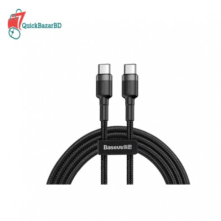 Baseus Cafule Series Type-C PD 2.0 60W Flash Charge Cable 2M (CATKLF-HG1)