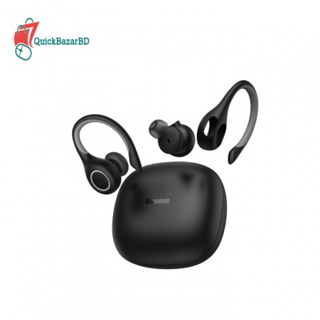 Baseus W17 Sport TWS Wireless Headphones Support Qi Wireless Charging Smart Touch IP55 Waterproof