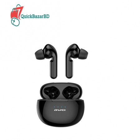 AWEI T15 TWS Bluetooth 5.0 Earphones Wireless Earphone Touch Control Sport Headset Earbuds Buds