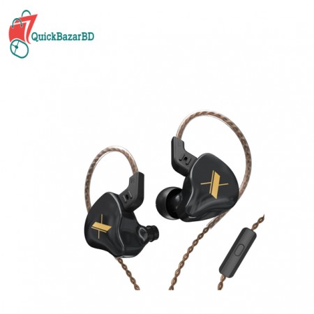 KZ EDX Earphones Dynamic HIFI Heavy Bass Earbuds In Ear Gaming & Music Headphone