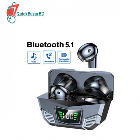 New M33 TWS Earphone Compatible With Bluetooth V5.1 Wireless Earbuds Noise Canceling And Mic