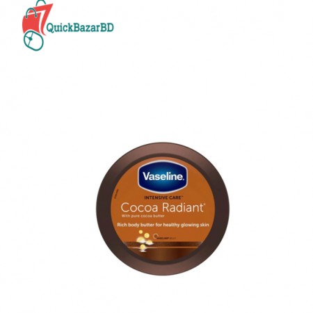 Vaseline Intensive Care Cocoa Radiant Pure Cocoa Body Butter-75mi