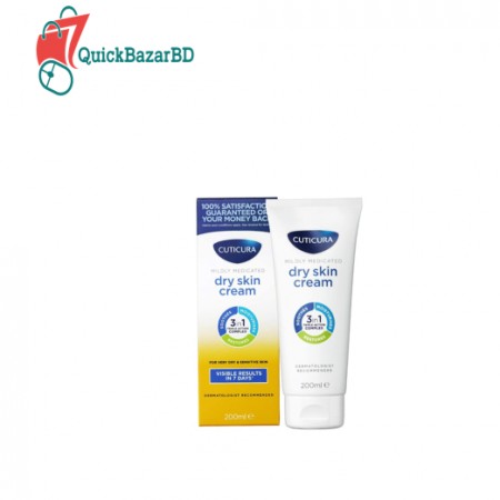 Cuticura Mildly Medicated Dry Skin Cream 200ml