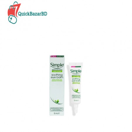 Simple Kind To Eyes Soothing Eye Balm, 15 Ml