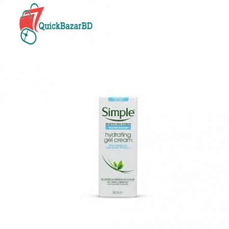 Simple Water Boost Hydrating Gel Cream - 50 ml