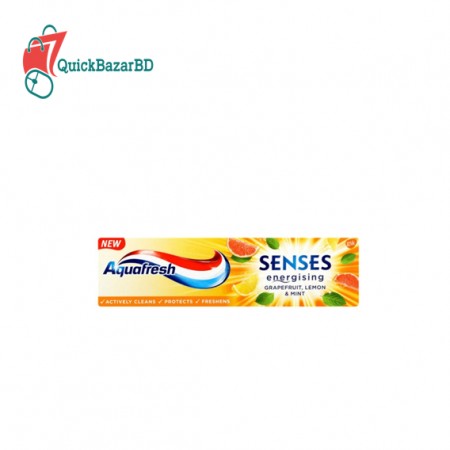 Aquafresh Senses Energising Grapefruit, Lemon & Mint Toothpaste 75ml