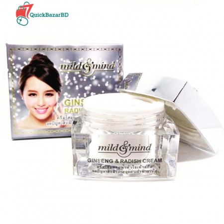 Mild And Mind Ginseng And Radish Cream 20g