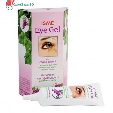 Isme Eye Gel With Grape Extract Reduce Dark Circles 10g