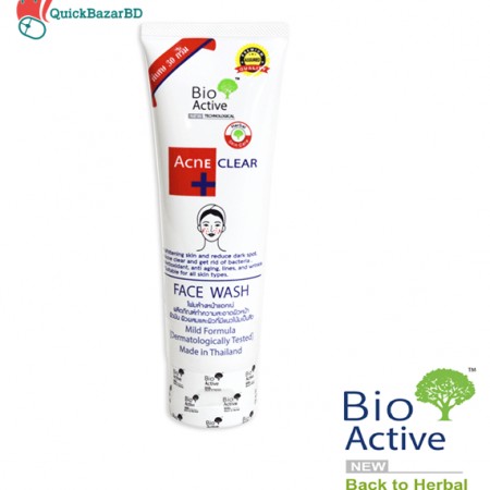 Bio Active Acne Clear Face Wash 100gm