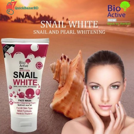 Bio Active Snail White Face Wash 100ml