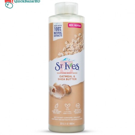 St. Ives Soothing Oatmeal and Shea Butter Body Wash 650ml