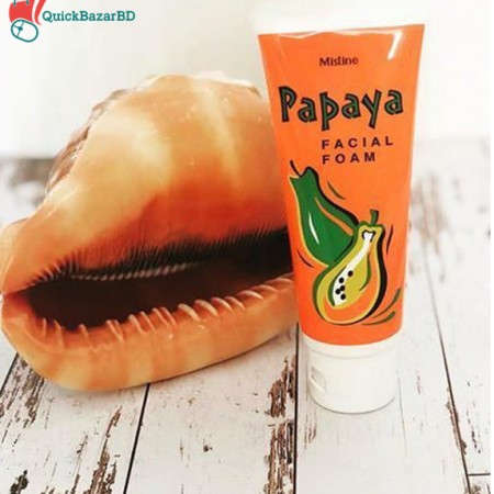 MISTINE PAPAYA FACIAL FOAM 110g