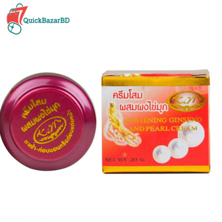 Whitening Ginseng and Pearl Cream 20g