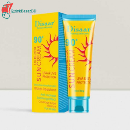 Disaar Beauty Skincare 90+ UV Block Sun Cream