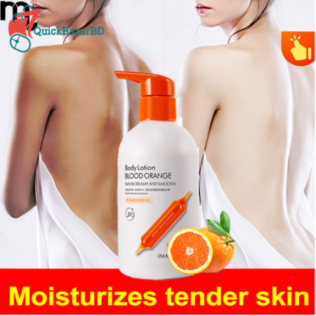 Images Fresh and Delicate Blood Orange Body Lotion Moisturizing Preventing Dryness Moistening and Moisturizing dry skin