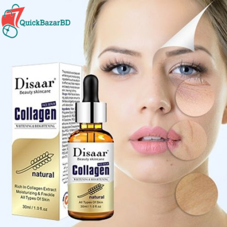 Disaar Beauty Serum Natural Moisturizing Skin Brightening Organic Collagen Face Serum-30ml