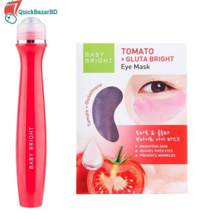 Baby Bright tomato gluta bright Eye Roller Serum