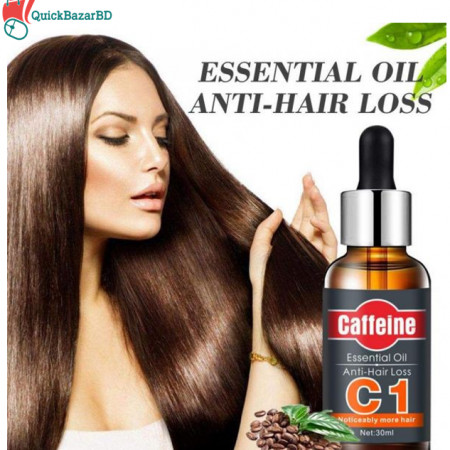 Caffeine C1 Anti Hair Loss Essential Oil For Men & Women 30 ml