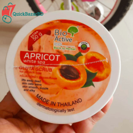 Bio Active Apricot Gluta Scrub 50g