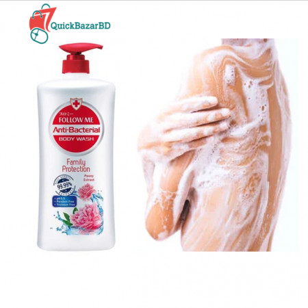 Follow Me Antibacterial Body Wash Family Protection 1Litre