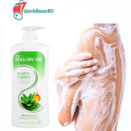 FOLLOW ME BODY WASH 1000ML BOTANICAL