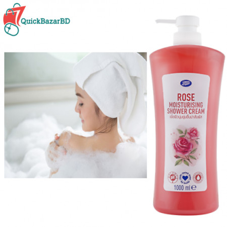 BOOTS ROSE SHOWER CREAM 1000ml