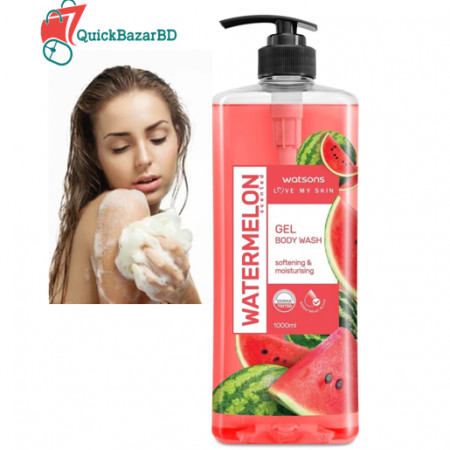 WATSONS Watermelon Gel Body Wash 1L