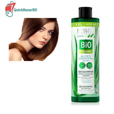 Eveline Cosmetics - Bio Organic Bio Shampoo Anti Hair Loss Aloe 400ml