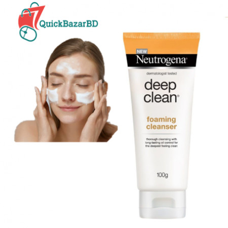 Neutrogena Deep Clean Foaming Cleanser (100gm)