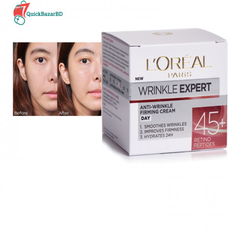 L’Oreal Wrinkle Expert 45+ Retino Peptides Anti-Wrinkle Firming Day Cream 50ml