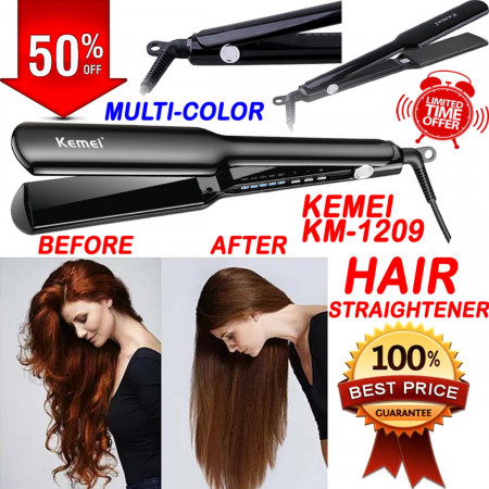 Kemei KM 1209 for Girls Professional Hair Straightener