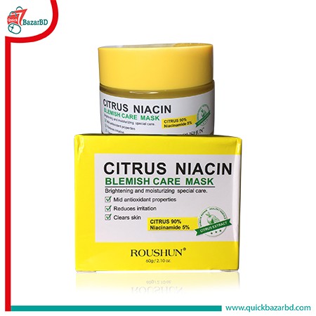 Citrus Niacin Blemish Care Mask