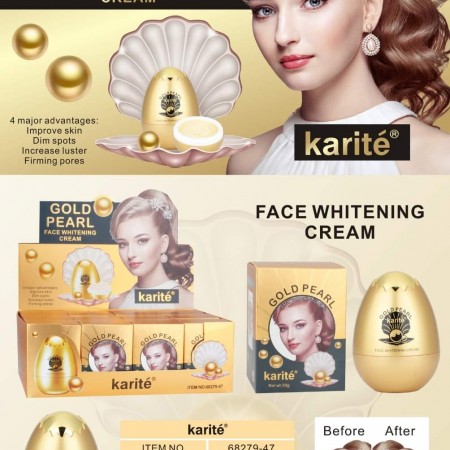 Gold Pearl Face Whitening Cream 50g