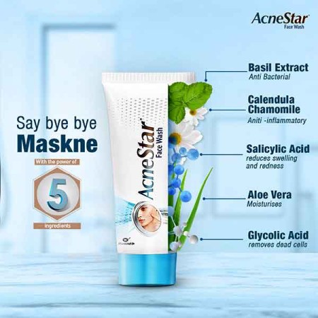 Acne Star Face Wash 50gm