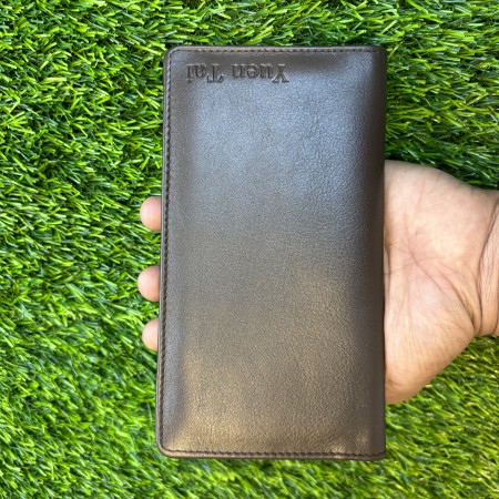Dark Chocolate Smart Long Wallet QL04