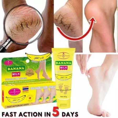 AICHUN BEAUTY Cracked Heel Cream Foot Care Banana Milk Cream-80
