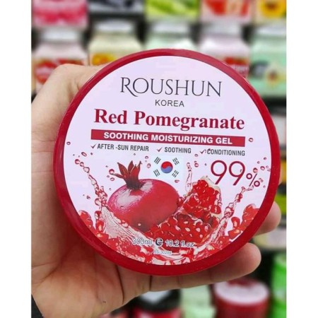 Roushun Red Pomegranate Soothing Moisturising Gel – 300ml