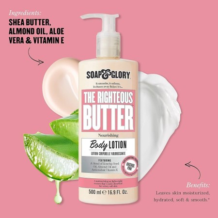 Soap & Glory The Righteous Butter Nourishing Body Lotion 500ml