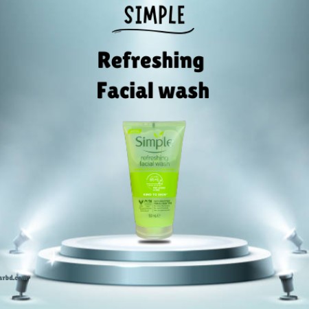 Simple Kind To Skin Refreshing Facial Wash Gel 150ml