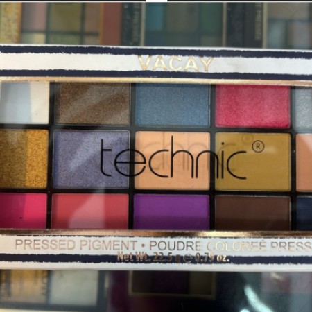 Technic Pressed Pigment Palette Vacay 22.5g (UK)