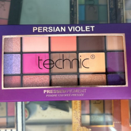 Technic 15 Color Eye Shadow Palette-Persian Violet-30g (UK)