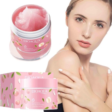 BIOAQUA PEACH EXTRACT FRUIT ACID EXFOLIATING FACE GEL-140G