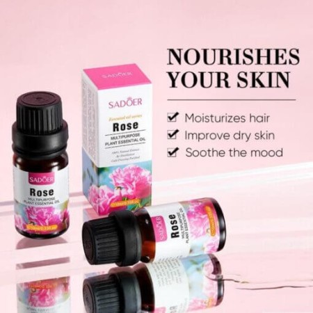 Sadoer Rose Multipurpose Plant Essential Oil 10ml