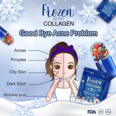 Frozen Collagen 2 in 1 Whitening Capsules-60