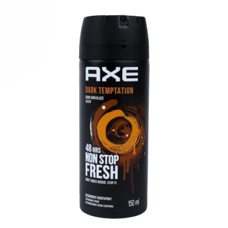 AXE Deodorant Bodyspray Dark Temptation (Dark Chocolate Scent) - 150ml