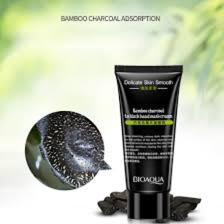 Bioaqua Delicate Skin Smooth Bamboo Charcoal Mask Cream 60g