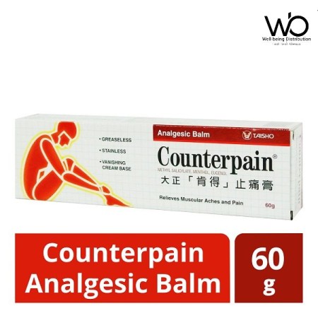 Counterpain Analgesic Balm Relieves Muscular Aches And Pain 60g (Made in Thailand)