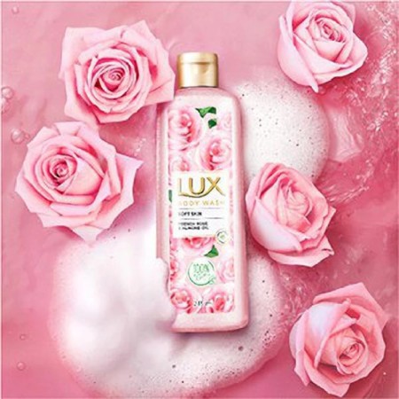 Buy Lux Body Wash French Rose & Almond 245ml